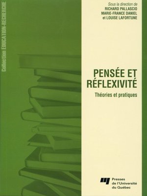 cover image of Pensée et réflexivité